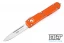 Microtech 121-4OR Ultratech S/E - Orange Handle - Satin Blade