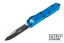 Microtech 231-1BL UTX-85 S/E - Blue Handle - Black Blade