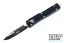 Microtech 148-1 UTX-70 S/E - Black Handle - Black Blade