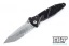 Microtech 161-11 T/E SOCOM Elite - Black Handle - Stonewash Blade - Partially Serrated