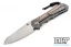 Chris Reeve Large Inkosi - Insingo - Natural Canvas Micarta Inlay - Left Handed