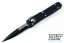 Microtech 120-1 Ultratech - Bayonet Grind - Contoured - Black Aluminum