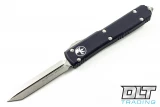 Microtech 223-10 Ultratech Spartan - Black Handle - Stonewash Blade