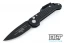 Microtech 135-1 LUDT S/E - Black Handle - Black Blade