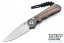 Chris Reeve Small Inkosi - Natural Canvas Micarta Inlay