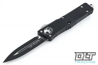 Microtech 142-1 Combat Troodon D/E - Black Handle - Black Blade