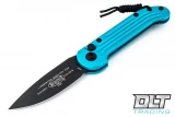 Microtech 139-1 Troodon S/E - Black Handle - Black Blade vs Microtech 135-1TQ LUDT S/E - Turquoise Handle - Black Blade