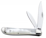 Case Cutlery Mother of Pearl Peanut, 2-Blade Pocket Knife