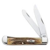 Case Cutlery Trapper, India Stag, 2 Blades
