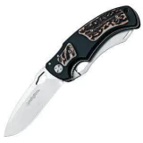 Remington Elite Hunter II Drop Point 2 Blade Knife with Stag Insert Ha