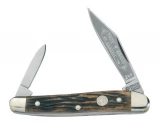 Boker 2-Blade Pocket Knife with Grand Canyon Bone Handle