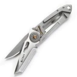 Columbia River K.I.S.S. 2 Timer Knife with 2 Blades and 420J2 Handle