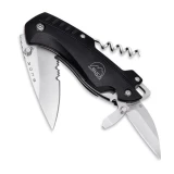 Buck Knives Twin Peaks 2 Blade Knife with Black Thermoplastic Handle