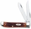 Case Cutlery Chestnut Bone CV 2 Blade Mini Trapper Pocket Knife