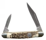 Smith & Wesson 2-Blade Knife with Stag Handle