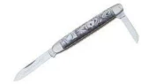 Queen Cutlery Abalone Senator 2-Blade Pocket Knife