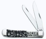 Case Cutlery 2-Blade Trapper Korea Natural Bone Pocket Knife