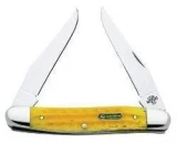 Case Cutlery Muskrat John Deere Yellow Bone 2-Blade Pocket Knife