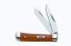 Case Cutlery 2-Blade Tiny Trapper Orange G-10 Bone Pocket Knife