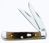 Case Cutlery 2-Blade Wharncliff Tiny Trapper Case Antique Pocket knife