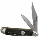 Remington Sportsman Black Derlin Peanut 2-Blade Folding Pocket Knife