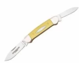 Winchester Canoe 2-Blade Knife with Yellow Handle