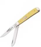 Winchester Trapper Yellow Handle Two Blade Pocket Knife