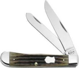 Case Cutlery Second Cut Antique Bone Trapper 2-Blade Pocket Knife