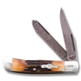 Bear & Sons Cutlery India Stag Little Trapper Damascus