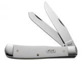Case Cutlery Smooth White Synthetic Trapper