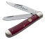 Boker Trapper 2-Blade Pocket Knife with Smooth Red Bone Handle
