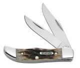 Case Cutlery Brown Jigged Bone Pocket Hunter Two Blade Pocket Knife