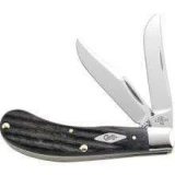 Case Cutlery Saddlehorn Second Cut Black Bone 2-Blade Pocket Knife