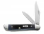 Case Cutlery Peanut Ocean Blue Barnboard 2-Blade Pocket Knife