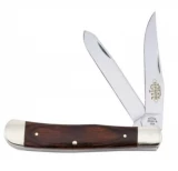 Utica Cutlery Adirondack Trapper Hardwood Handle 2 Blade Pocket Knife