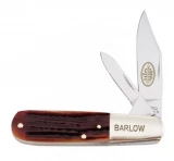 Utica Cutlery Catskill Barlow Jigged Brown Bone