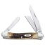 Case Cutlery 5318 Stainless Steel Stag Medium Stockman