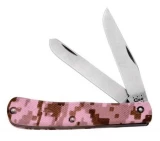 Case Cutlery Pink Camo 2- Blade Trapper