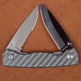 Stone River Ceramic/Stainless 2 Blade Knife