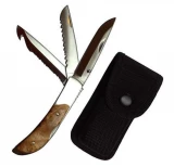 KRA Knives Tigger Creek 4-in-1 Hunting -Survival -Work Knife with Sheath