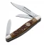 Boker Medium Stockman 3-Blade Pocket Knife with Jigged Brown Bone Handle