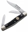 Boker Medium Stockman 3-Blade Pocket Knife with Jigged Black Bone Handle