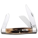 Case Cutlery Burnt Stag Large Stockman