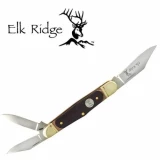 Master Cutlery 3 Blade Brown Derlin Stockman