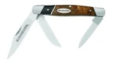 Winchester 3 Blade Stockman Burl Wood Knife
