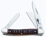 Case Cutlery Medium Stockman 3-Blade Pocket Knife with John Wayne Ches