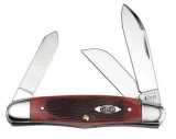 Case Cutlery Tested Red Barnboard Humpback Stockman