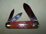 Winchester Whittler Burnt Orange Handle Cartridge Three Blade Pocket K