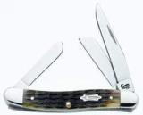 Case Cutlery Medium 3-Blade Stockman Crandall Cutlery Pocket Knife