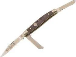 Queen Cutlery Small 3-Blade Stockman Pocket Knife